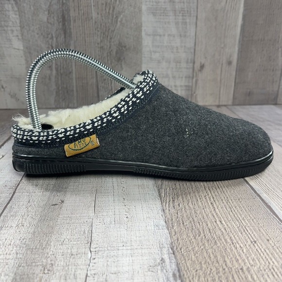 Emu Ridge Australia Women's Mule Slippers Slip on Shoes Merino Wool Gray Size 7 - Picture 5 of 12